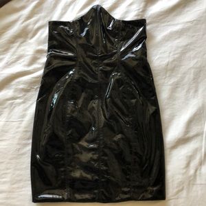 Mistress Rocks High waist bodycon latex skirt